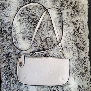 *Free Gift* Co-Lab Cream Crossbody Petite Bag *Small Mark And Loose Turnlock